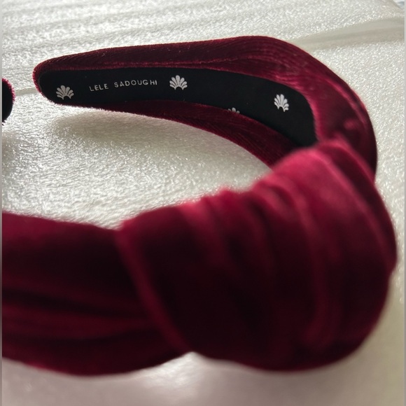 Lele Sadoughi Velvet headband - Picture 4 of 8
